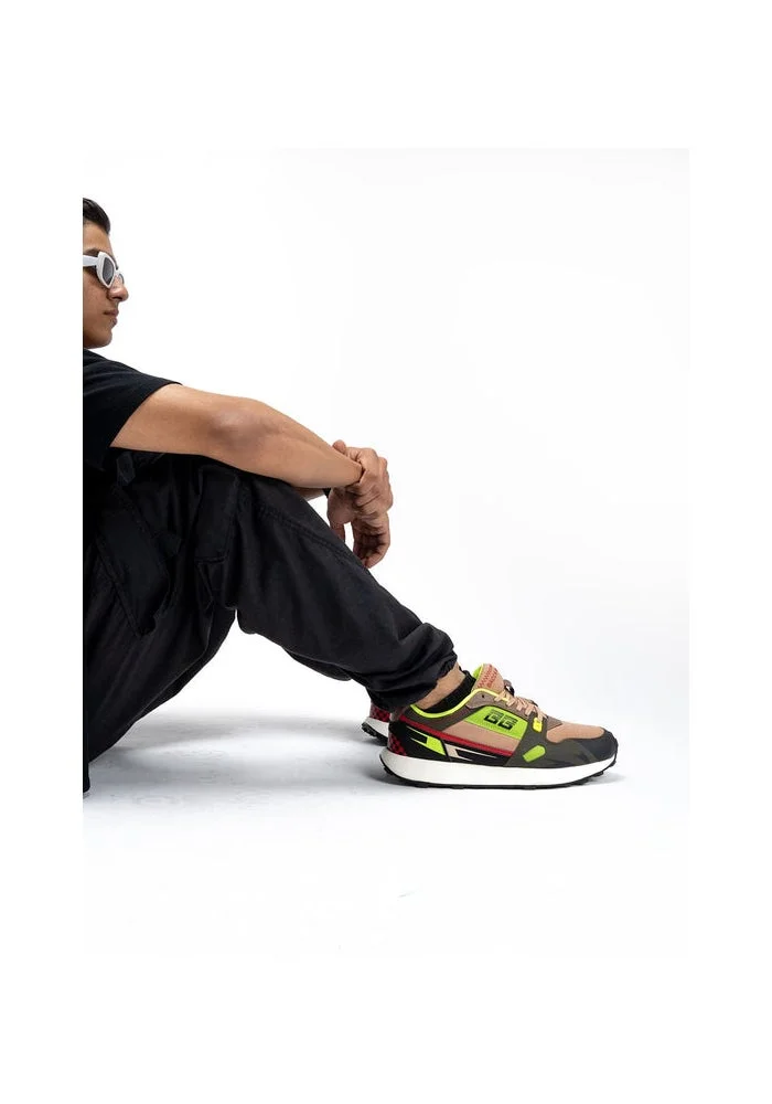 Bacca Bucci Neon Blaze TORQUE Rugged Edge Activewear Sneakers for Men | Best Price UAE